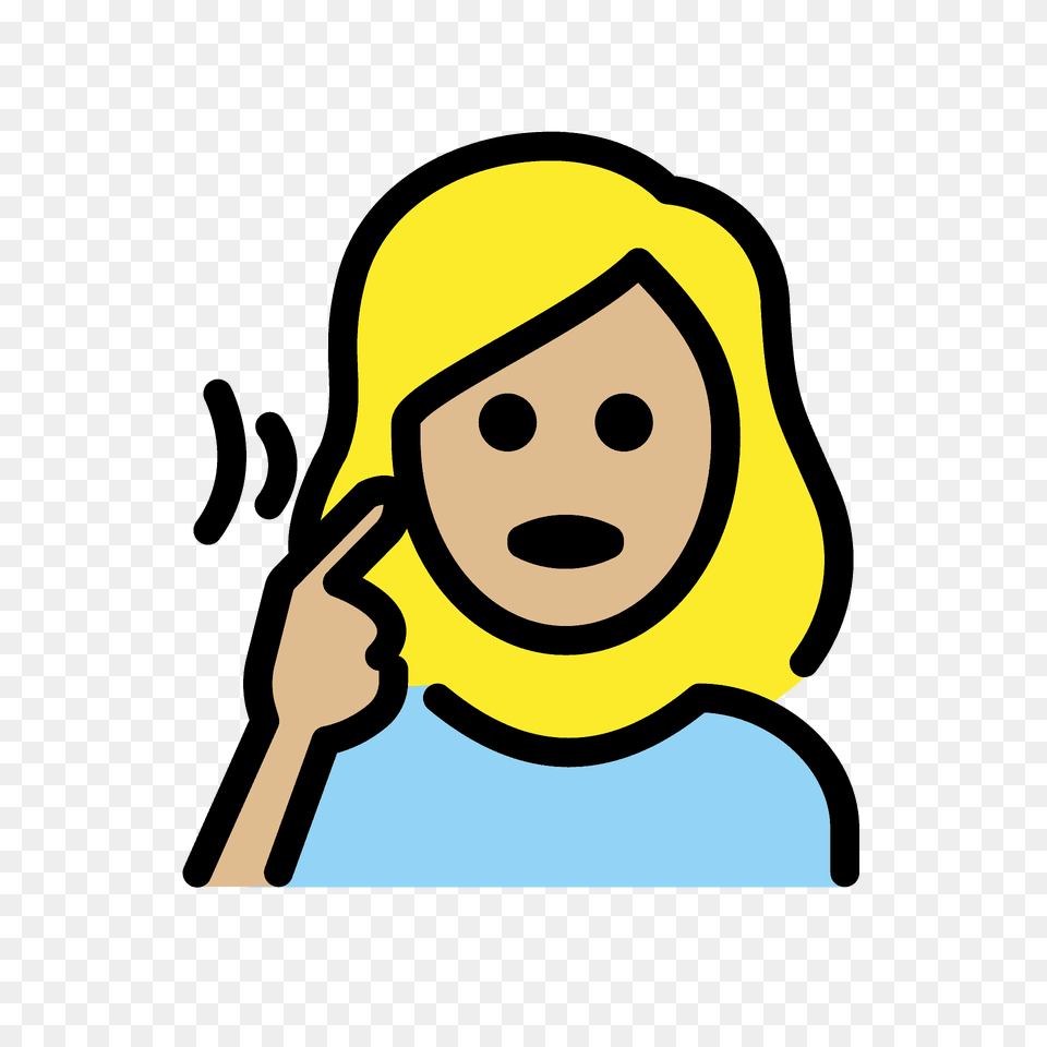 Deaf Woman Emoji Clipart, Clothing, Hat, Baby, Person Png Image