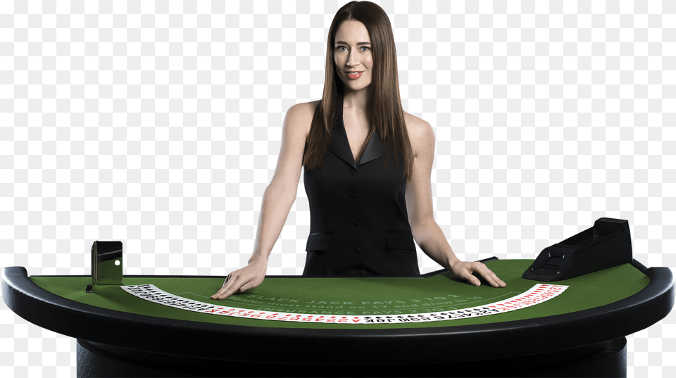 Dealer Female Commondrawbj Thumbnail Dealer Poker, Adult, Person, Urban, Woman Png Image