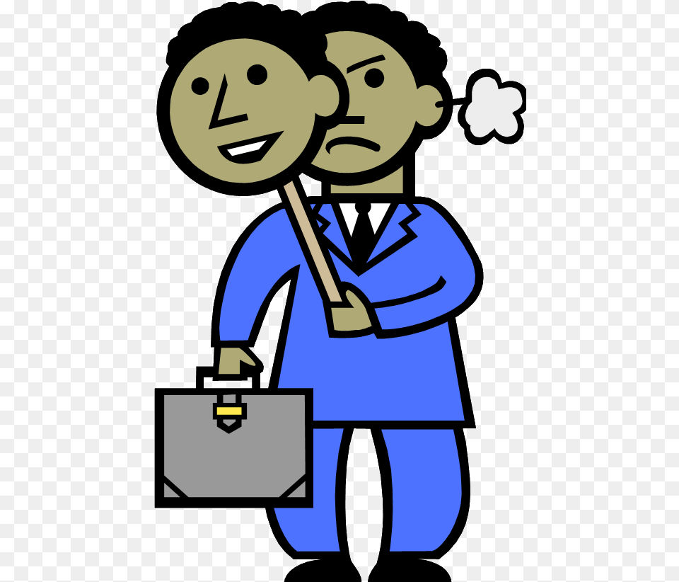 Dealing With A Job Ruefully Definition, Bag, Cleaning, Person, Face Free Transparent Png