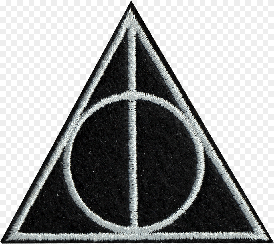 Dealthy Hallows Crestpatch Pack Of 6 Harry Potter Deluxe Edition Crests, Triangle, Arrow, Arrowhead, Weapon Free Transparent Png