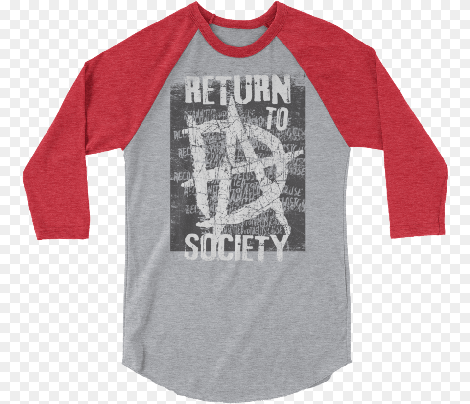 Dean Ambrose Quotreturn To Societyquot 34 Sleeve Raglan Wwe Dean Return To Society Shirt, Clothing, Long Sleeve, T-shirt, Adult Free Png Download