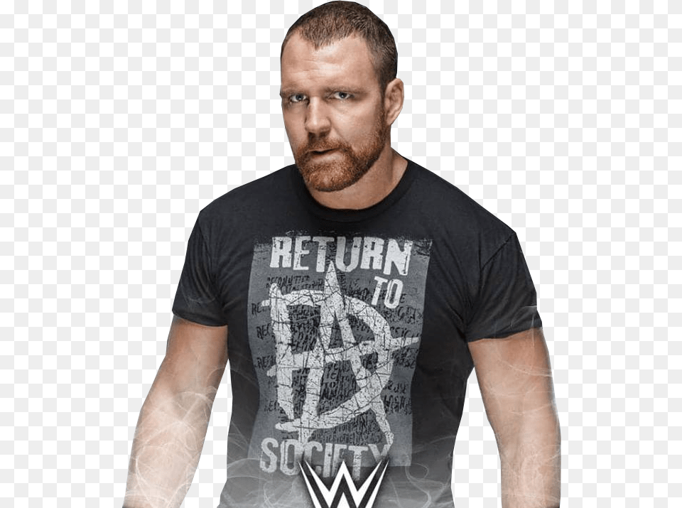 Dean Ambrose Return T Shirt, T-shirt, Clothing, Person, Man Png Image