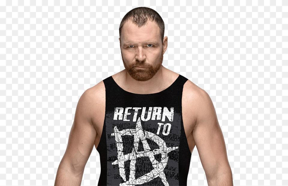 Dean Ambrose Return To Society Tee, Clothing, T-shirt, Tank Top, Adult Free Png