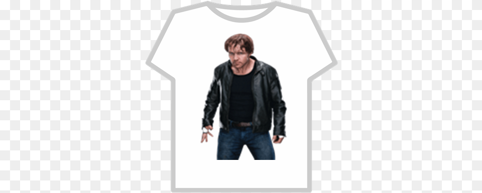Dean Ambrose Wwe Roblox Aesthetic Roblox T Shirt, Sleeve, Clothing, Coat, Jacket Free Png Download