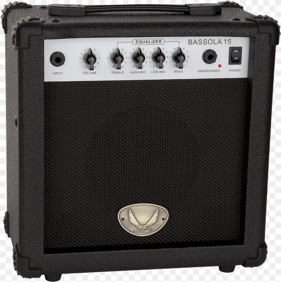 Dean Bassola 15 Bass Amp 15 Watts, Amplifier, Electronics, Speaker, Camera Free Png