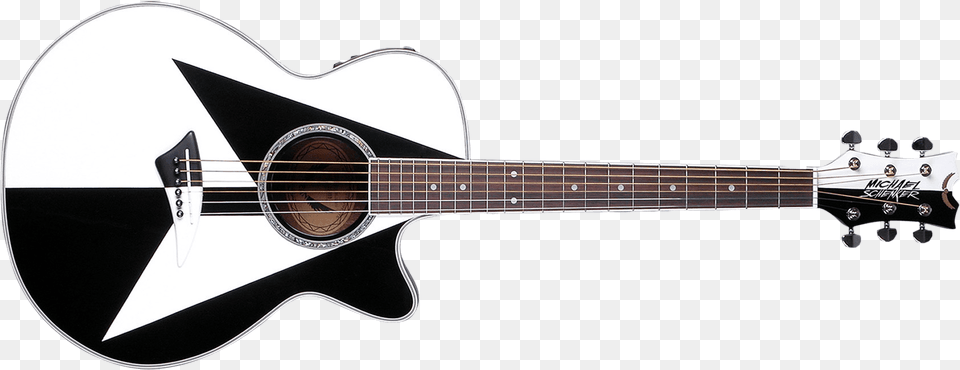 Dean Guitar Black And White, Bass Guitar, Musical Instrument Free Png Download