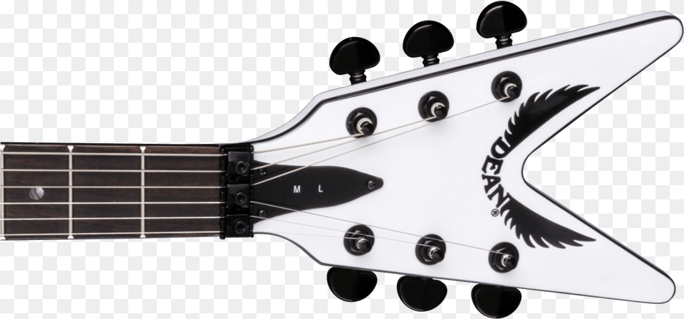 Dean Guitar Ml 79 Floyd Classic White, Bass Guitar, Electric Guitar, Musical Instrument, Aircraft Free Png