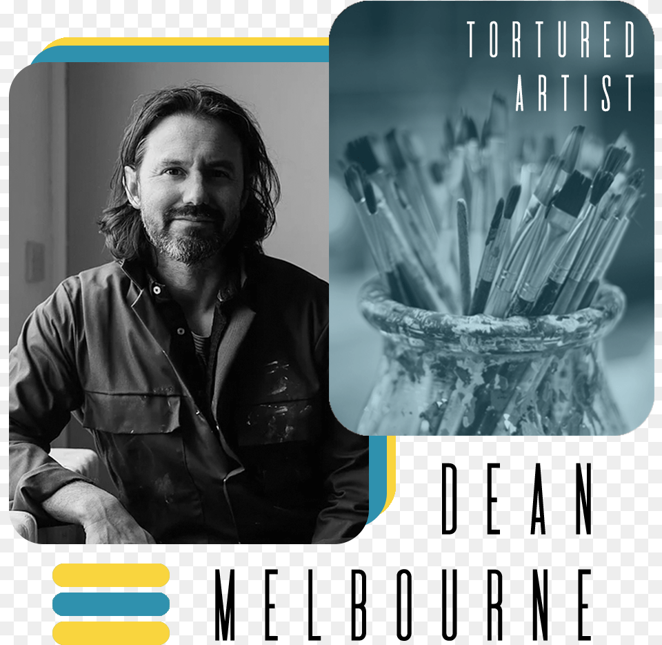 Dean Melbourne Tortured Artist More Important Creativity Or Knowledge, Adult, Person, Man, Male Free Png