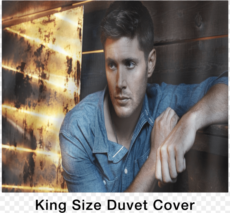 Dean Winchester Bed In A Box Photo Caption, Adult, Photography, Person, Man Free Png