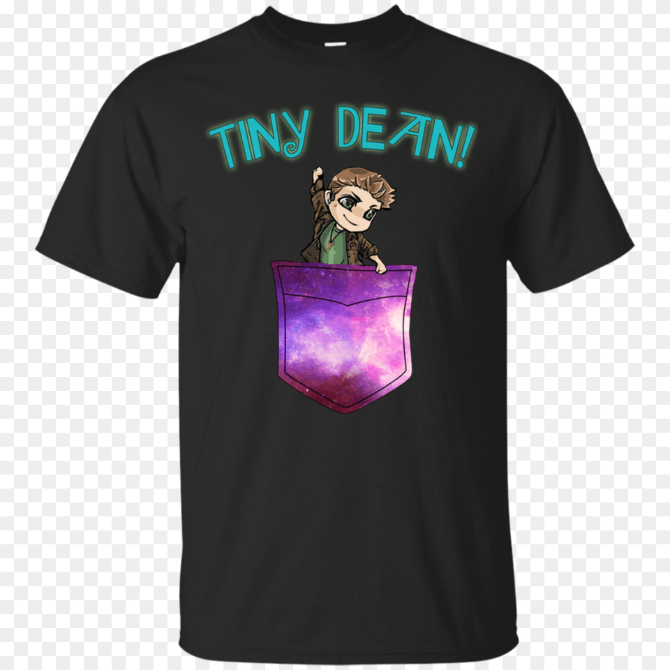 Dean Winchester Shirts Tiny Dean Teesmiley, Clothing, T-shirt, Shirt, Baby Png Image