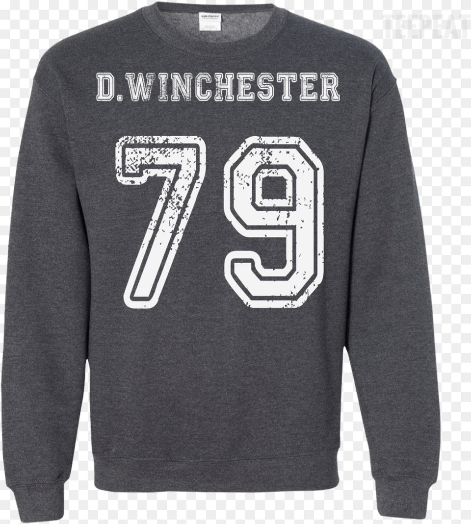 Dean Winchester Tee Sweater, Clothing, Knitwear, Long Sleeve, Sleeve Png