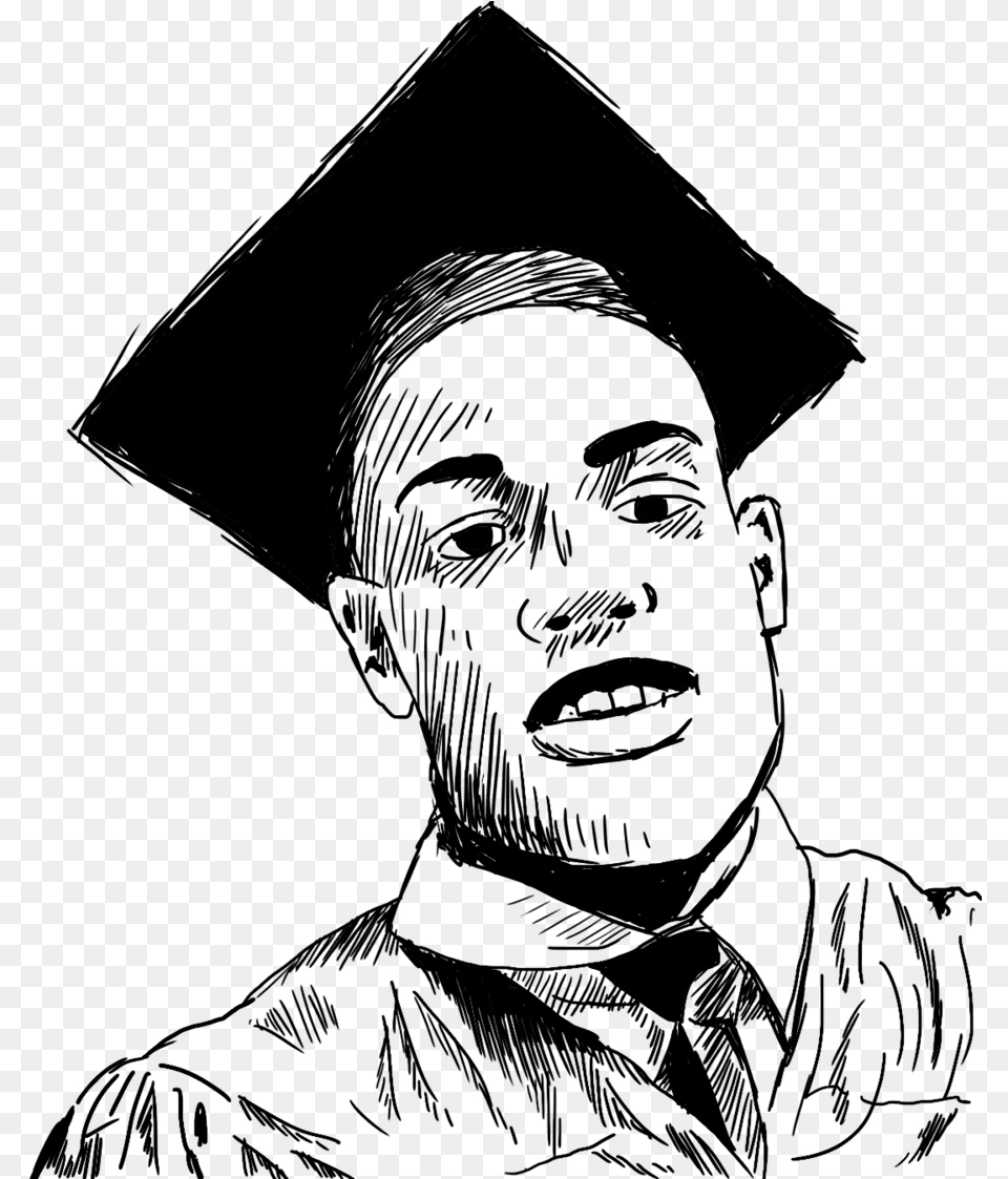 Deandre Adams Cartoon, Gray Free Transparent Png