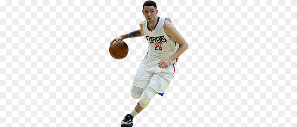 Deandre Jordan Dribble Basketball, Adult, Person, Man, Male Free Transparent Png