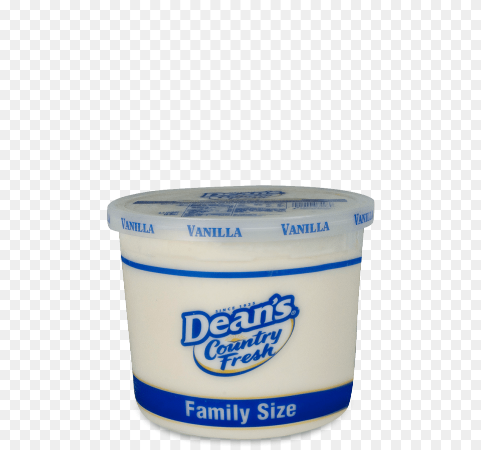 Deans Country Fresh Vanilla Ice Cream Family Size Pail Reiter Dairy, Dessert, Food, Yogurt, Can Free Transparent Png