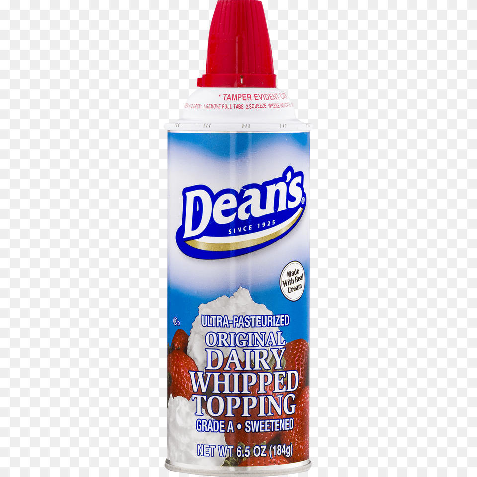 Deans Ultra Pasteurized Original Dairy Whipped Topping Oz, Cream, Dessert, Food, Whipped Cream Png Image
