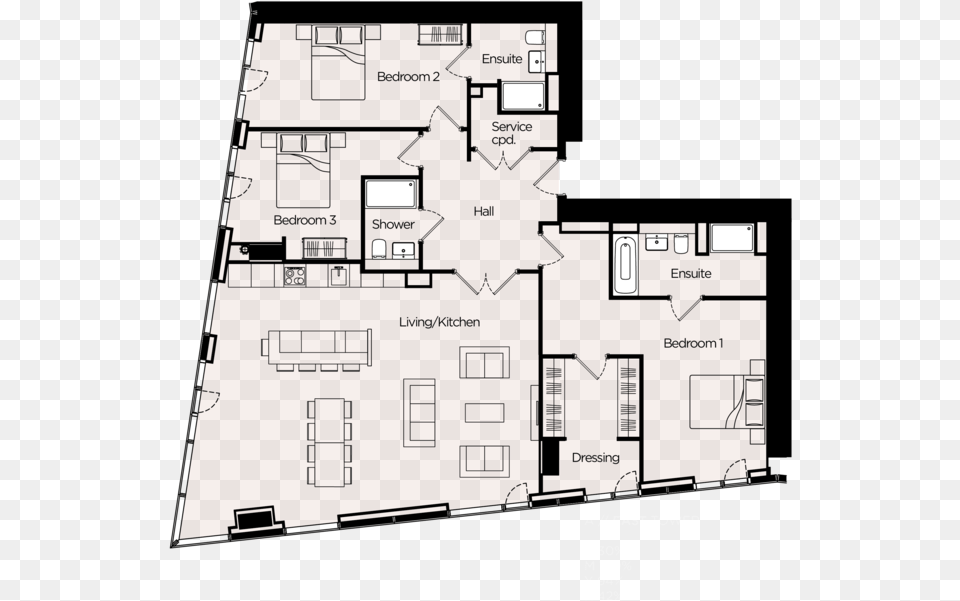 Deansgate Square South Tower, Diagram, Floor Plan, Chart, Plan Png