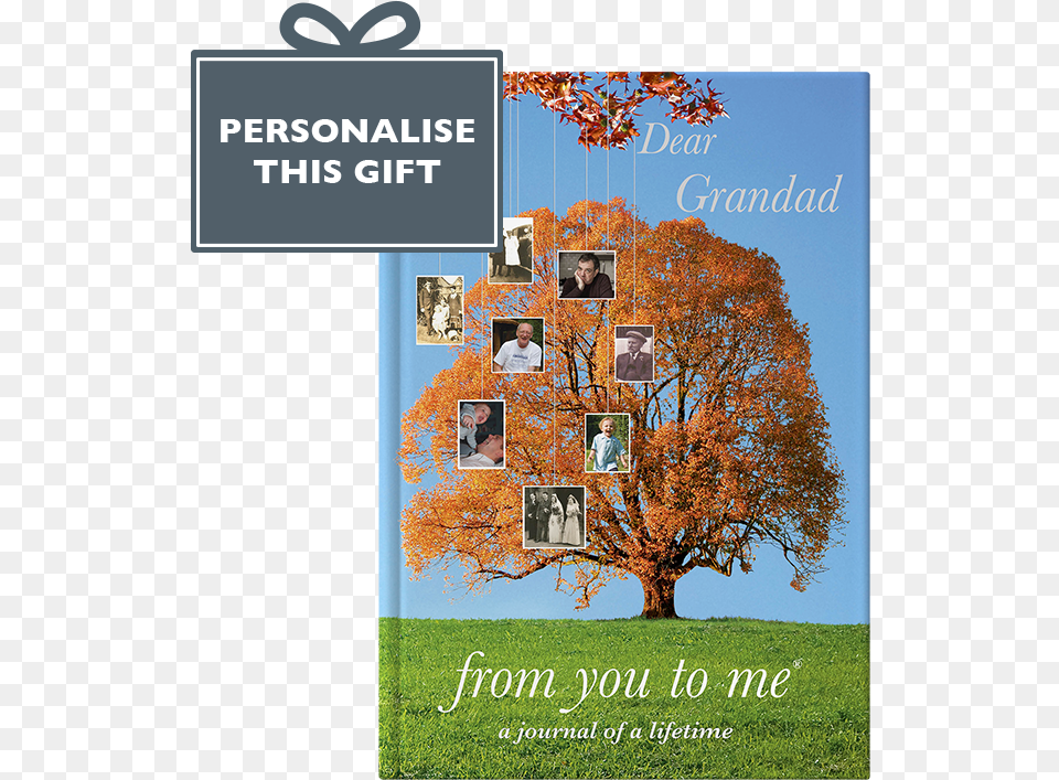 Dear Grandad From Me To You Journal, Advertisement, Poster, Plant, Tree Free Transparent Png