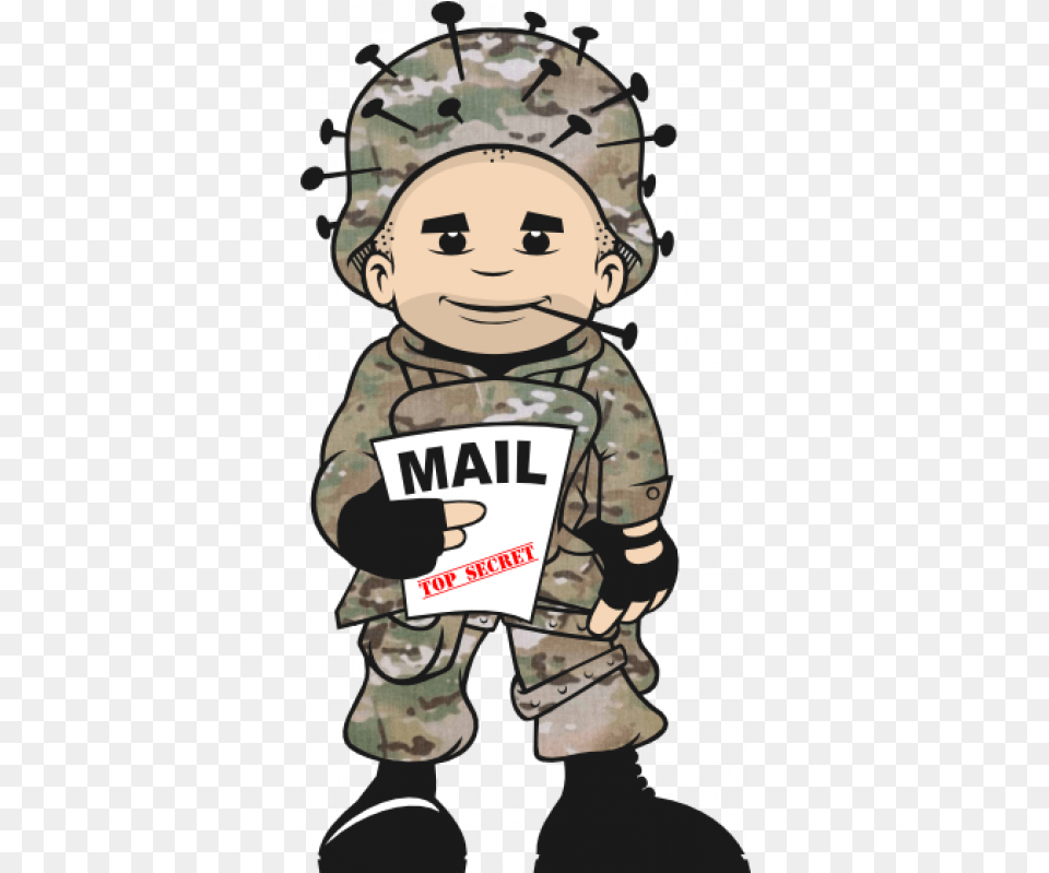 Dear Pinhead Cartoon, Baby, Person, Military, Military Uniform Free Transparent Png