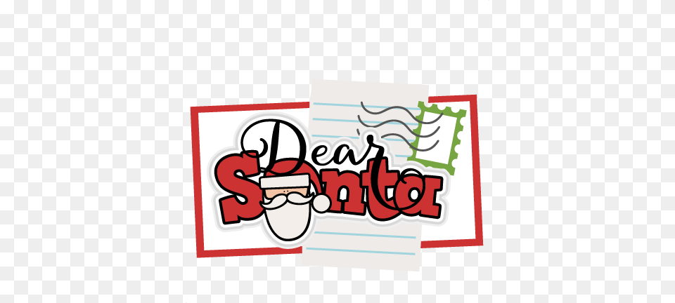 Dear Santa Cliparts Clip Art, Dynamite, Weapon, Text Free Png Download