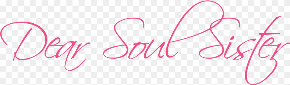 Dear Soul Sister, Handwriting, Text Free Transparent Png