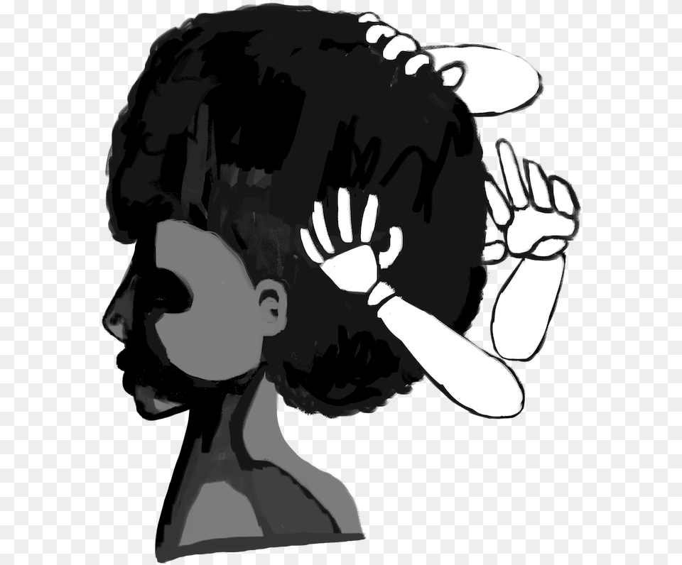 Dear White People With Illustration, Stencil, Person, Baby, Head Free Png