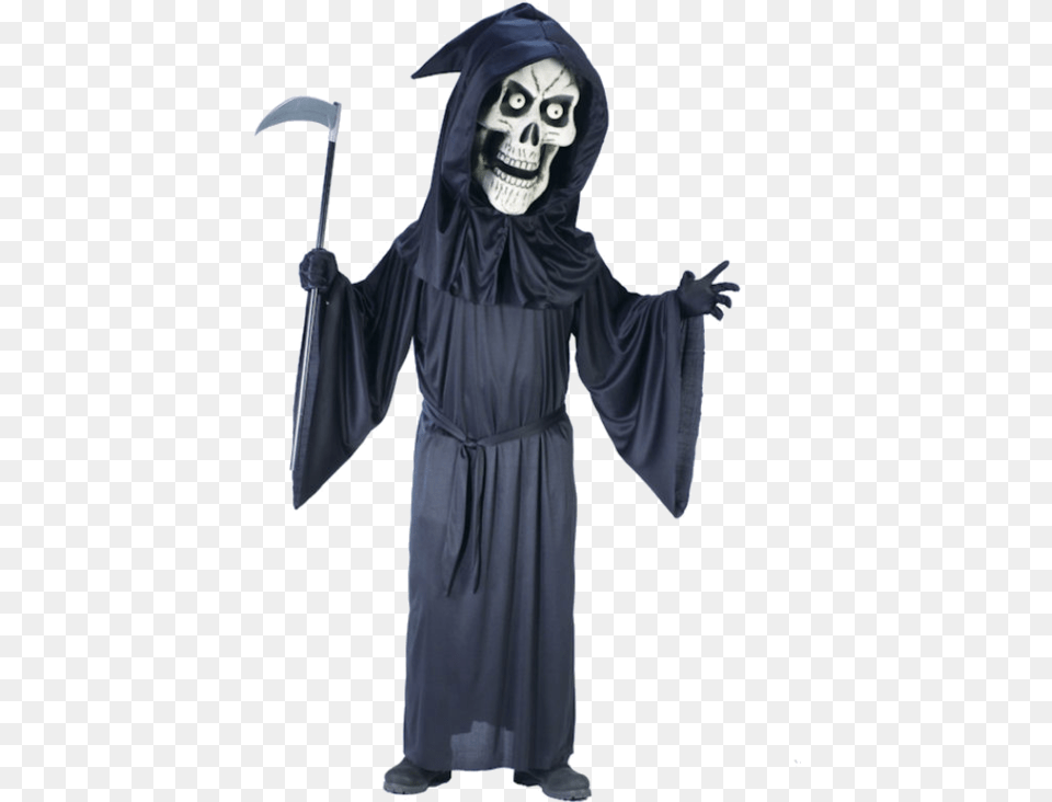 Death Bobble Head Grim Reaper Costume, Adult, Clothing, Fashion, Female Png Image