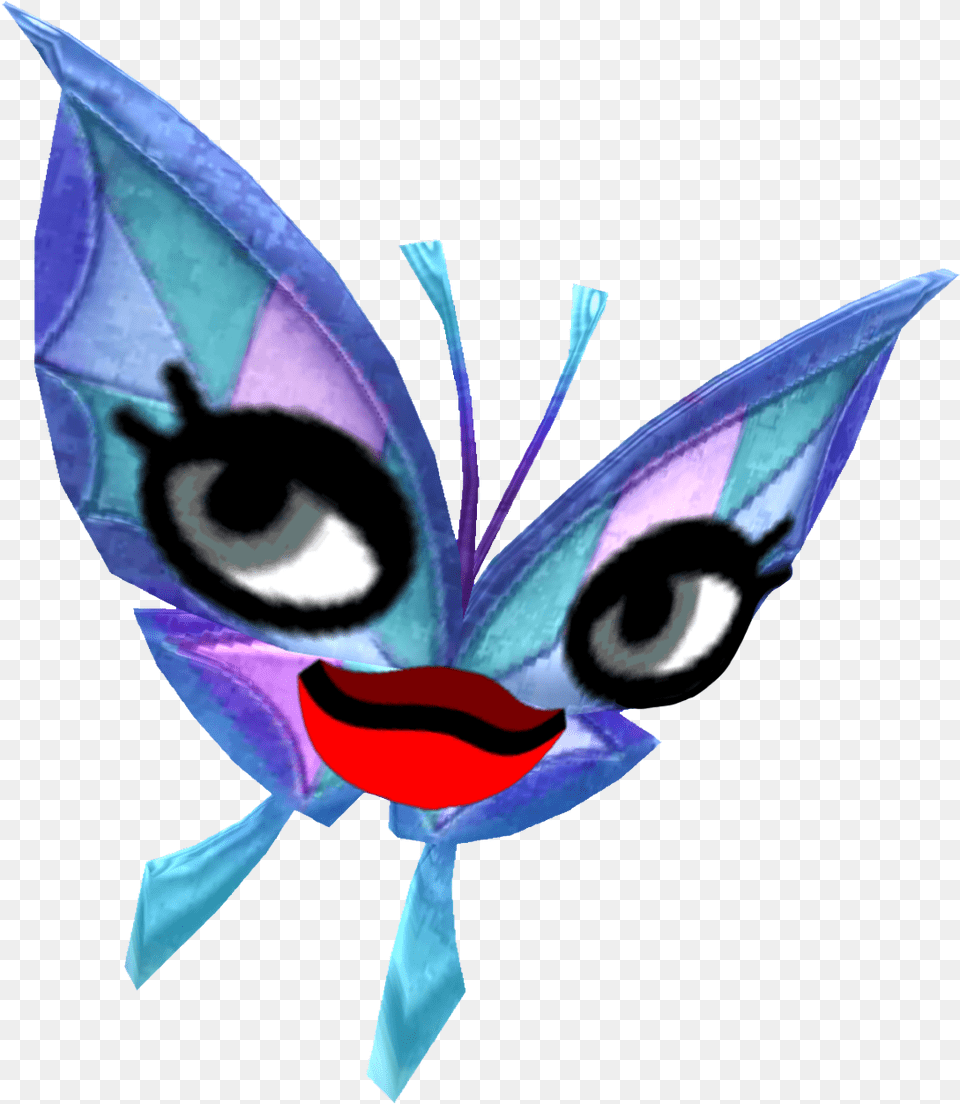 Death Butterfly Miitopia Wiki Fandom Miitopia Butterfly, Animal, Bird, Mask Png Image