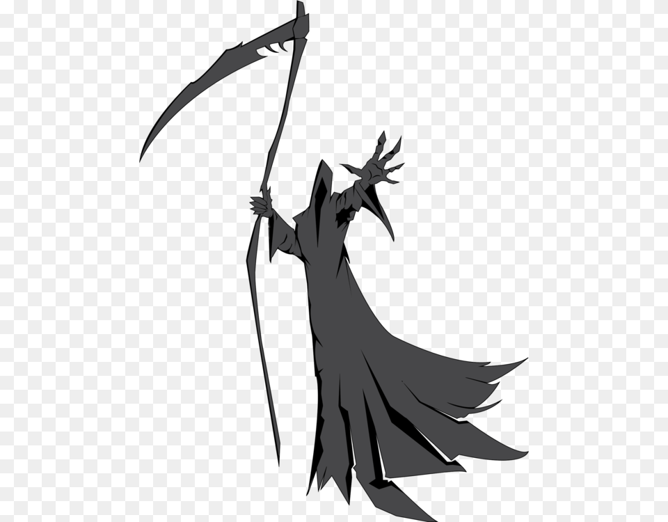 Death Father Time Scythe Drawing Destroying Angel, Adult, Bride, Female, Person Free Png Download