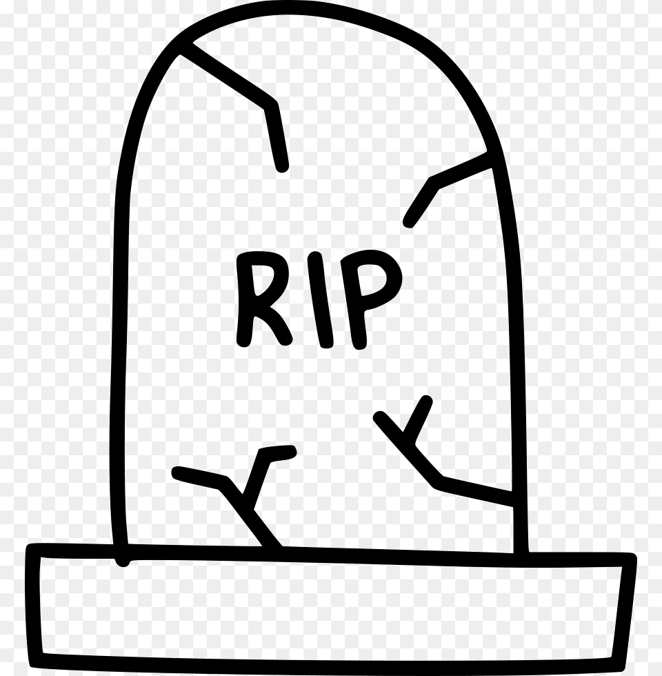 Death Funeral Grave Gravestone Graveyard Rip Icon, Tomb, Stencil, Water Png