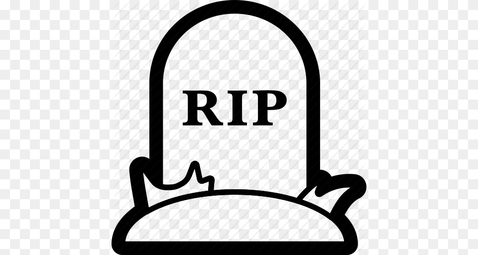 Death Grave Halloween Rip Spooky Tomb Tombstone Icon, Accessories, Bag, Handbag, Arch Free Png Download