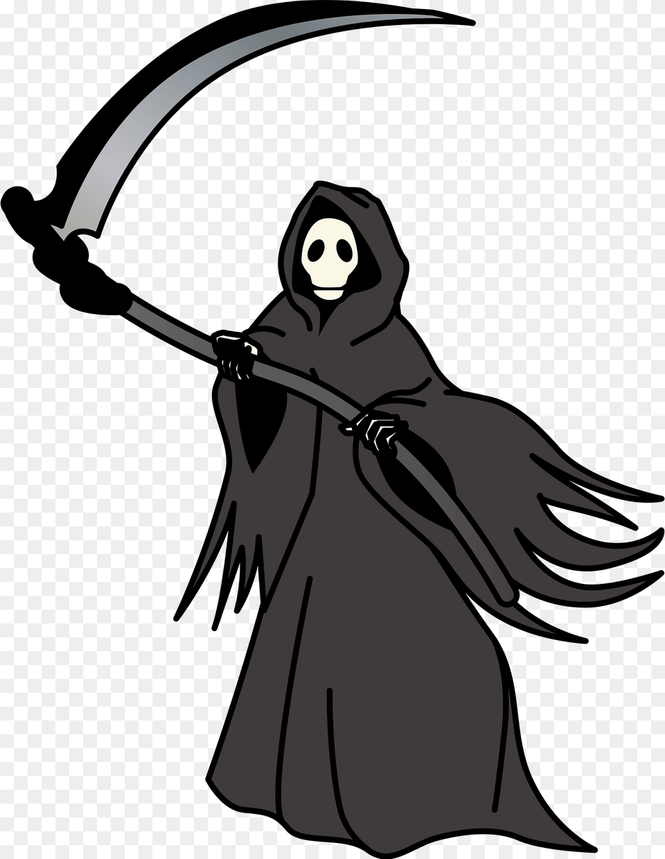 Death Grim Reaper Clipart, Fashion, Face, Head, Person Free Png