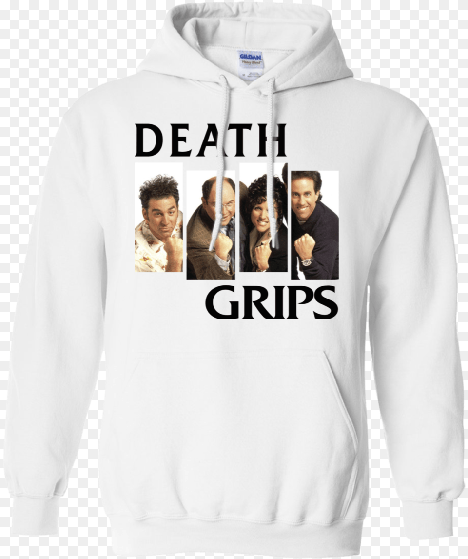 Death Grips Never Broke Again Hoodies White, Knitwear, Sweatshirt, Clothing, Sweater Free Png