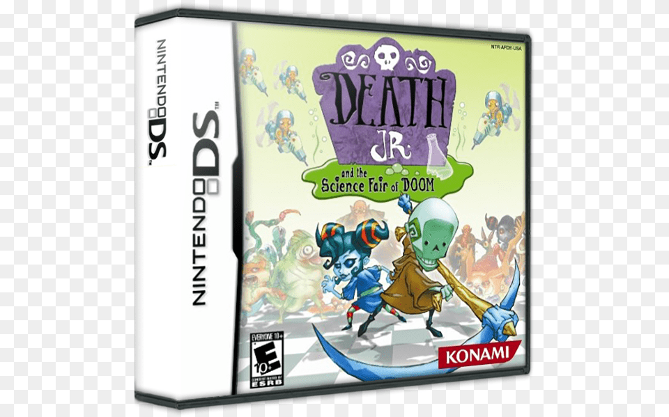 Death Jr And The Science Fair Of Doom Ds, Advertisement, Book, Comics, Publication Png