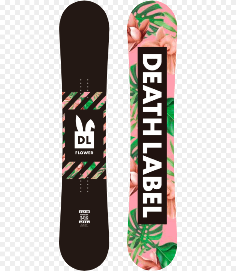 Death Label 2019 Flower Snowboard Lib Tech Eric Jackson, Skateboard Free Png
