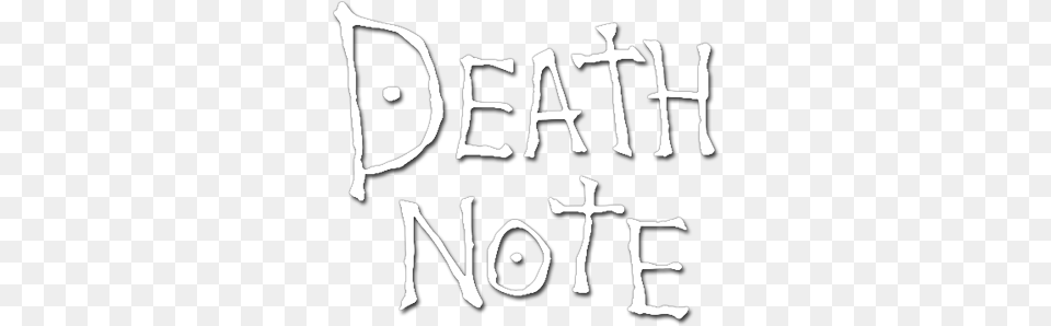 Death Note Image Calligraphy, Text, Stencil, Handwriting, Animal Free Transparent Png