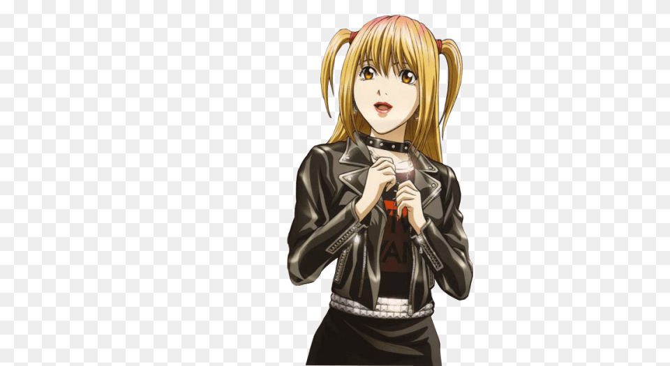 Death Note Images Misa Misa Wallpaper And Background Anime Death Note Misa, Book, Publication, Comics, Manga Png Image