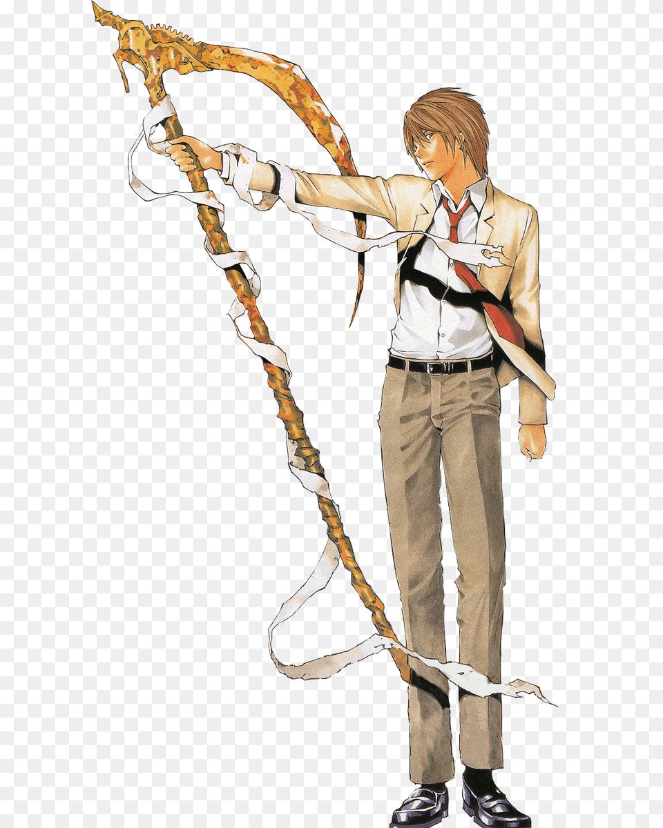 Death Note Light Scythe, Publication, Book, Comics, Adult Free Png Download