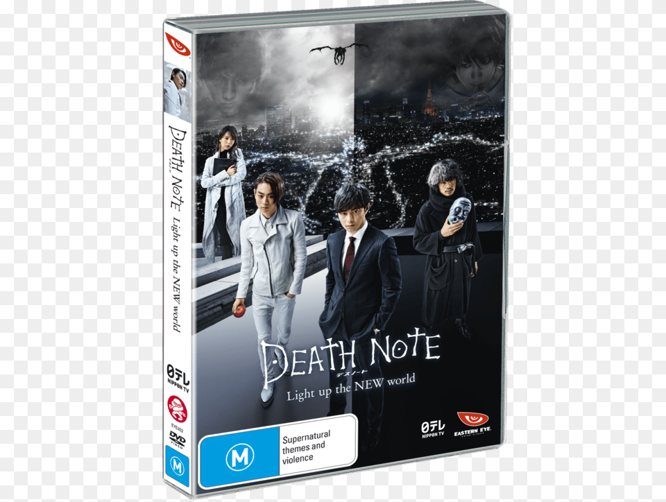 Death Note Light Up The New World Death Note Light Up The New World Dvd, Advertisement, Clothing, Coat, Poster Free Transparent Png