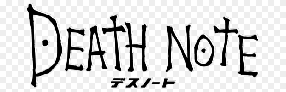 Death Note Movie Fanart Fanart Tv, Text, Sticker, Handwriting Free Png