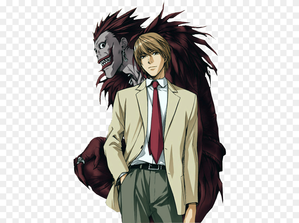 Death Note Ryuk Death Note Light Yagami, Publication, Book, Comics, Accessories Free Png Download