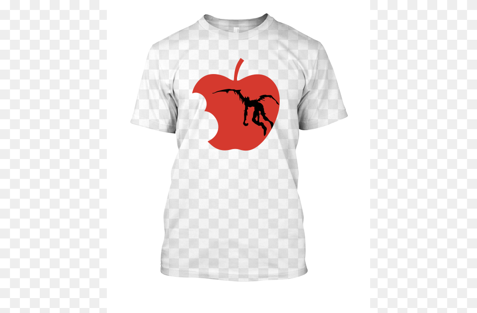Death Note Shinigami Apple Fabrilife, Clothing, T-shirt, Symbol Free Transparent Png