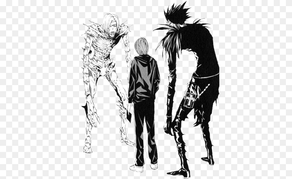 Death Note Transparent Light Yagami Death Note Ryuk Drawing, Publication, Book, Comics, Adult Free Png Download