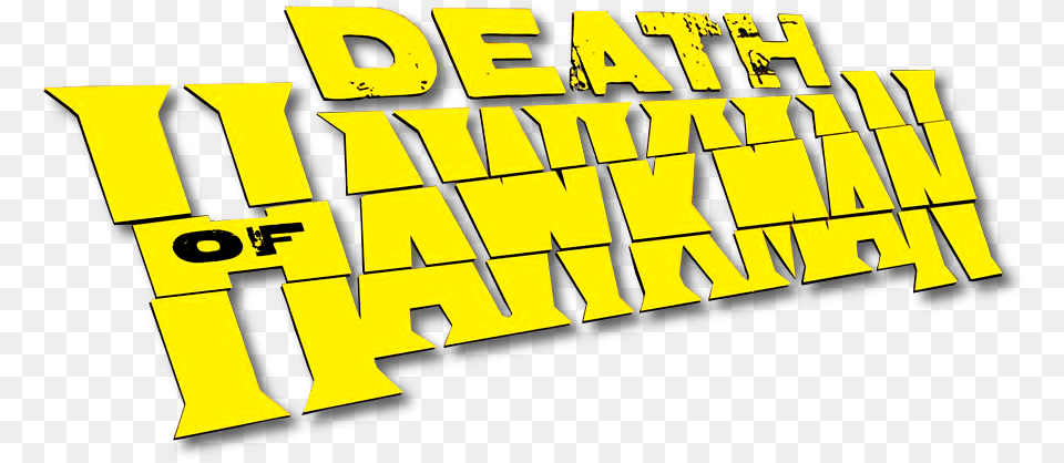 Death Of Hawkman Logo Colorfulness, Fence, Text, Scoreboard Free Png Download