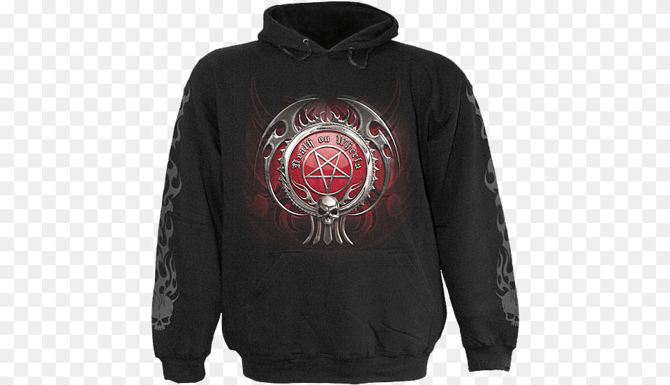 Death On Wheels Hot Rod Hoodie Hoodie, Clothing, Knitwear, Sweater, Sweatshirt Free Transparent Png