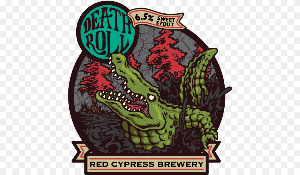Death Roll Red Cypress Death Roll, Animal, Reptile, Crocodile Png Image