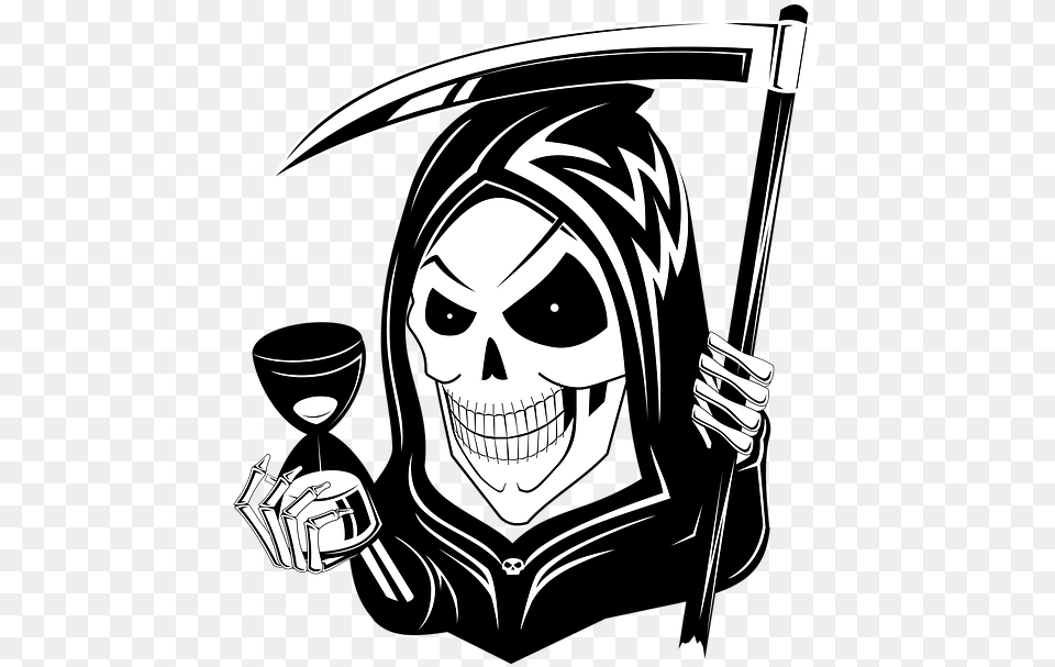 Death Skull Skeleton Halloween Reaper Horror, Adult, Person, Woman, Female Png Image
