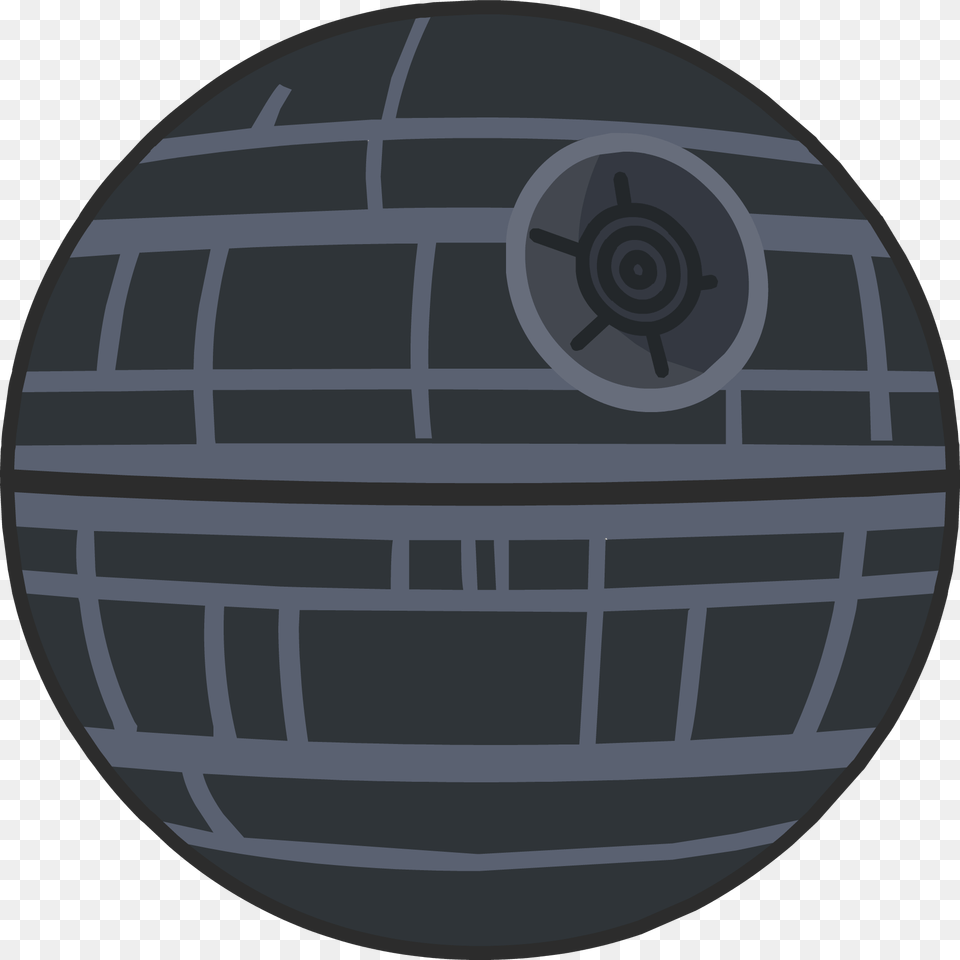 Death Star Clip Art Star Wars Death Star Flat, Sphere, Disk, Astronomy, Outer Space Png Image