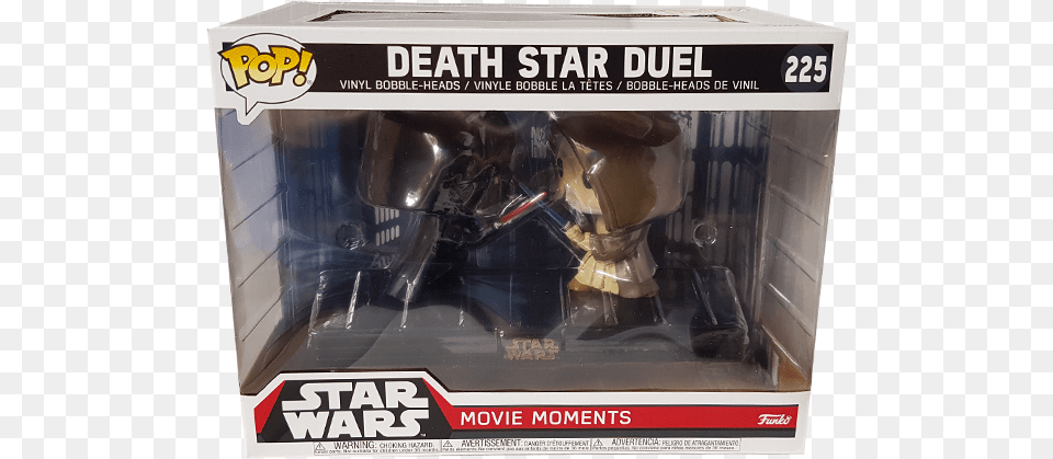 Death Star Duel Movie Moments Us Exclusive Pop Vinyl Funko Pop Star Wars Movie Moments Cloud City Duel, Armor, Helmet, Person Png