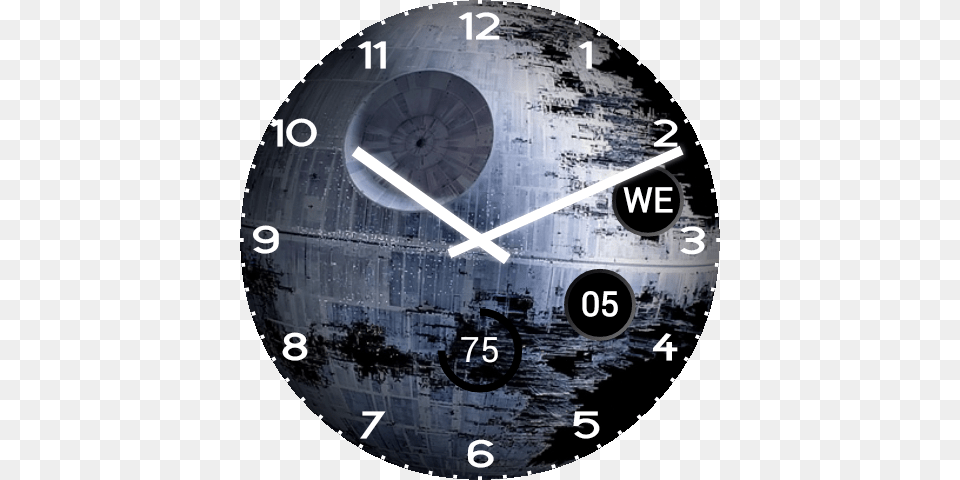 Death Star Fathead 39star Wars Death Star39 Wall Decals Size, Analog Clock, Clock, Sword, Wall Clock Free Png Download