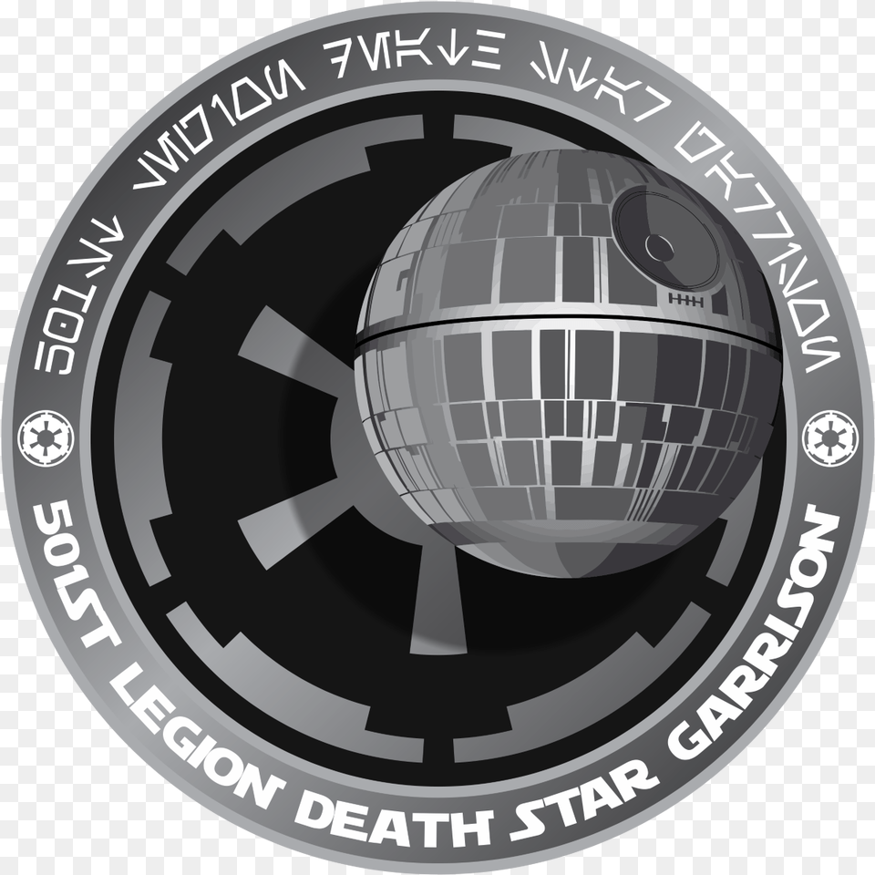 Death Star Garrison Galactic Empire Logo, Sphere, Astronomy, Outer Space Png Image